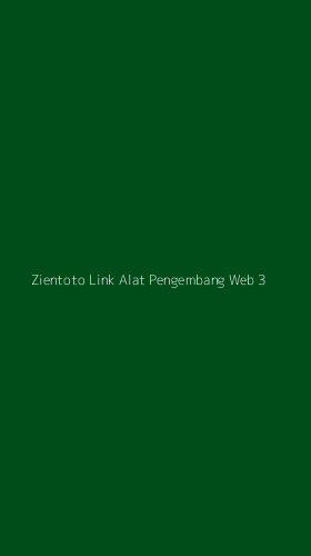 Tampilan Antarmuka Aplikasi Zientoto Link Alat Pengembang Web - 3