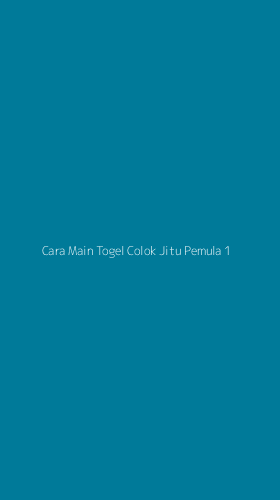 Tampilan Antarmuka Aplikasi Cara Main Togel Colok Jitu Pemula - 1