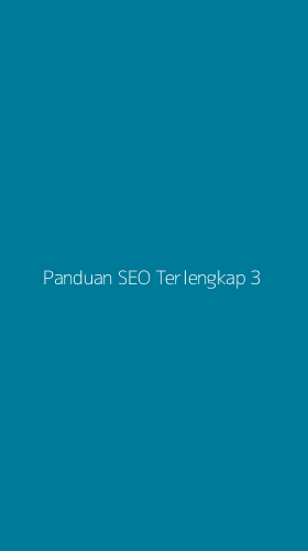 Tampilan Antarmuka Aplikasi Panduan Seo Terlengkap - 3