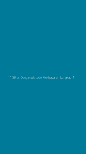 Tampilan Antarmuka Aplikasi 11 Situs Dengan Metode Pembayaran Lengkap - 4