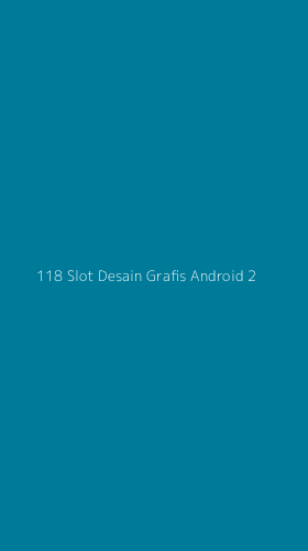 Tampilan Antarmuka Aplikasi 118 Slot Desain Grafis Android - 2