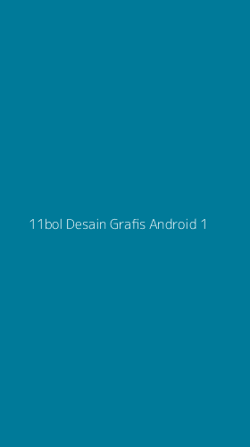 Tampilan Antarmuka Aplikasi 11bol Desain Grafis Android - 1