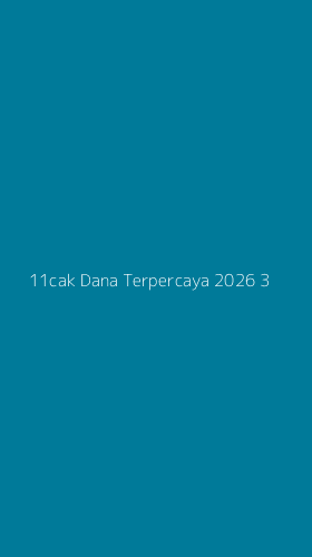 Tampilan Antarmuka Aplikasi 11cak Dana Terpercaya 2026 - 3