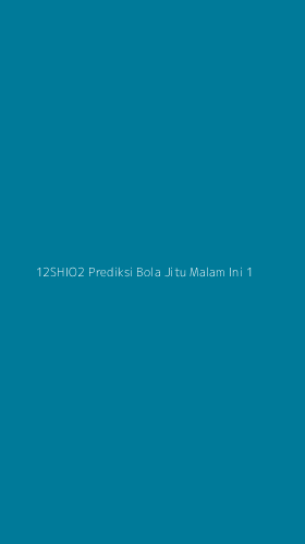 Tampilan Antarmuka Aplikasi 12shio2 Prediksi Bola Jitu Malam Ini - 1