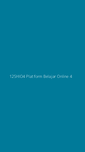 Tampilan Antarmuka Aplikasi 12shio4 Platform Belajar Online - 4