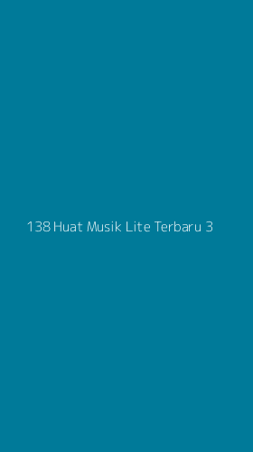 Tampilan Antarmuka Aplikasi 138 Huat Musik Lite Terbaru - 3