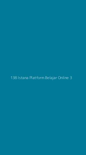 Tampilan Antarmuka Aplikasi 138 Istana Platform Belajar Online - 3