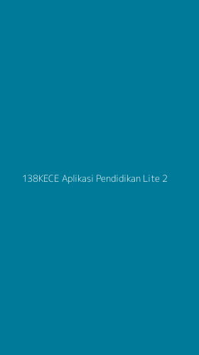 Tampilan Antarmuka Aplikasi 138kece Aplikasi Pendidikan Lite - 2