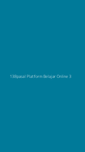 Tampilan Antarmuka Aplikasi 138pasal Platform Belajar Online - 3