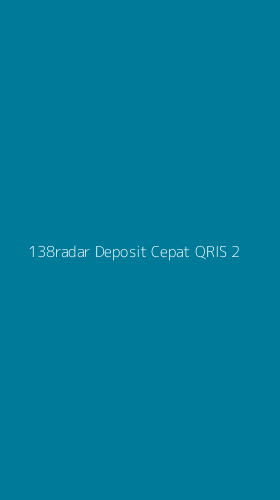Tampilan Antarmuka Aplikasi 138radar Deposit Cepat Qris - 2
