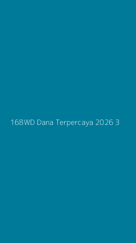 Tampilan Antarmuka Aplikasi 168wd Dana Terpercaya 2026 - 3