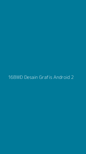 Tampilan Antarmuka Aplikasi 168wd Desain Grafis Android - 2