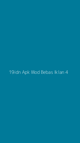 Tampilan Antarmuka Aplikasi 19idn Apk Mod Bebas Iklan - 4
