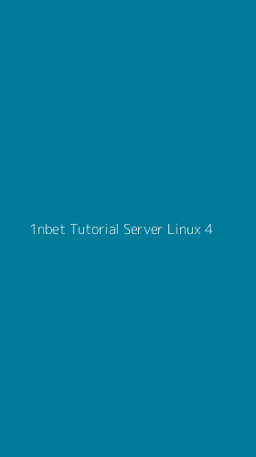 Tampilan Antarmuka Aplikasi 1nbet Tutorial Server Linux - 4