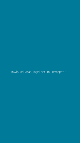 Tampilan Antarmuka Aplikasi 1nwin Keluaran Togel Hari Ini Tercepat - 4
