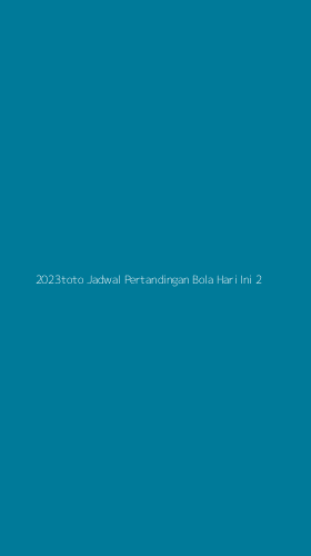 Tampilan Antarmuka Aplikasi 2023toto Jadwal Pertandingan Bola Hari Ini - 2