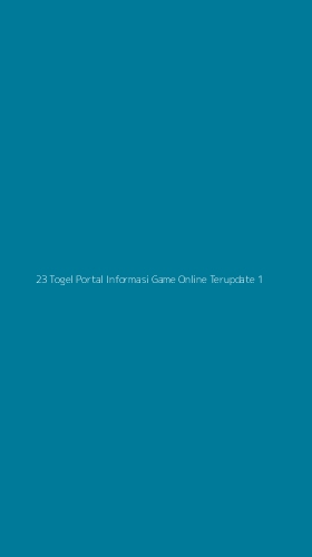 Tampilan Antarmuka Aplikasi 23 Togel Portal Informasi Game Online Terupdate - 1
