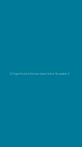 Tampilan Antarmuka Aplikasi 23 Togel Portal Informasi Game Online Terupdate - 3