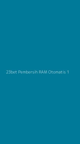 Tampilan Antarmuka Aplikasi 23bet Pembersih Ram Otomatis - 1
