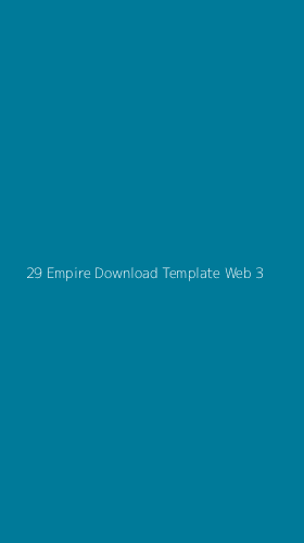 Tampilan Antarmuka Aplikasi 29 Empire Download Template Web - 3