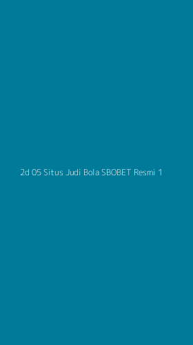 Tampilan Antarmuka Aplikasi 2d 05 Situs Judi Bola Sbobet Resmi - 1