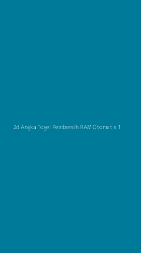 Tampilan Antarmuka Aplikasi 2d Angka Togel Pembersih Ram Otomatis - 1