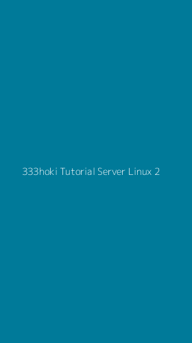 Tampilan Antarmuka Aplikasi 333hoki Tutorial Server Linux - 2