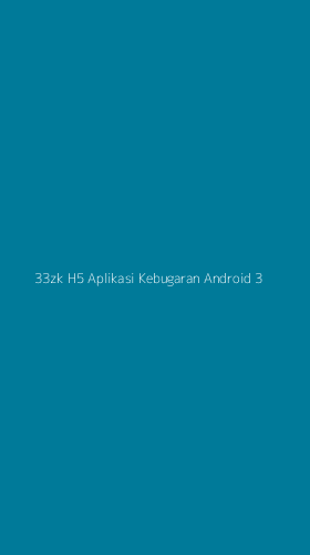 Tampilan Antarmuka Aplikasi 33zk H5 Aplikasi Kebugaran Android - 3