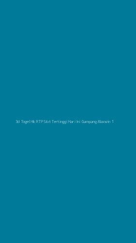 Tampilan Antarmuka Aplikasi 3d Togel Hk Rtp Slot Tertinggi Hari Ini Gampang Maxwin - 1
