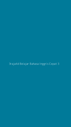 Tampilan Antarmuka Aplikasi 3raja4d Belajar Bahasa Inggris Cepat - 3