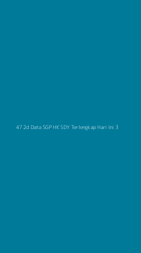 Tampilan Antarmuka Aplikasi 47 2d Data Sgp Hk Sdy Terlengkap Hari Ini - 3