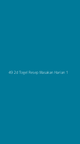 Tampilan Antarmuka Aplikasi 49 2d Togel Resep Masakan Harian - 1