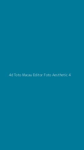 Tampilan Antarmuka Aplikasi 4d Toto Macau Editor Foto Aesthetic - 4