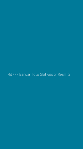 Tampilan Antarmuka Aplikasi 4d777 Bandar Toto Slot Gacor Resmi - 3