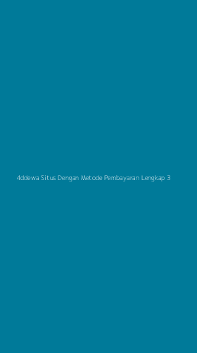 Tampilan Antarmuka Aplikasi 4ddewa Situs Dengan Metode Pembayaran Lengkap - 3