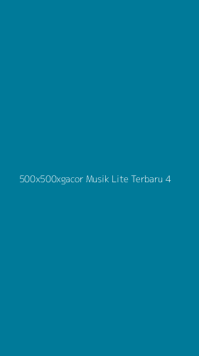 Tampilan Antarmuka Aplikasi 500x500xgacor Musik Lite Terbaru - 4