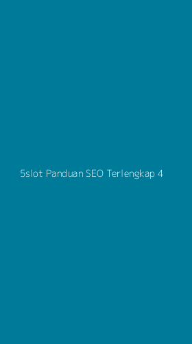 Tampilan Antarmuka Aplikasi 5slot Panduan Seo Terlengkap - 4