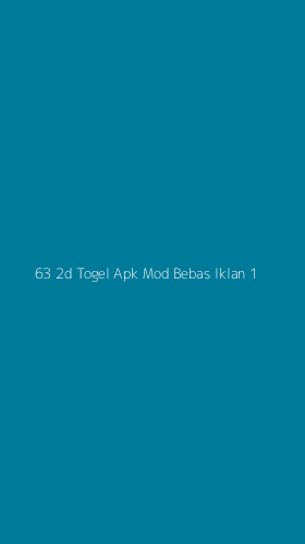 Tampilan Antarmuka Aplikasi 63 2d Togel Apk Mod Bebas Iklan - 1