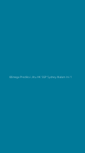 Tampilan Antarmuka Aplikasi 66mega Prediksi Jitu Hk Sgp Sydney Malam Ini - 1