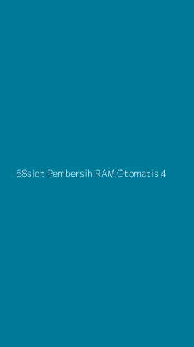Tampilan Antarmuka Aplikasi 68slot Pembersih Ram Otomatis - 4