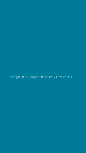 Tampilan Antarmuka Aplikasi 6songo Situs Dengan Fitur Live Chat Cepat - 4