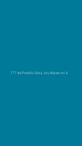 Tampilan Antarmuka Aplikasi 777 4d Prediksi Bola Jitu Malam Ini - 4