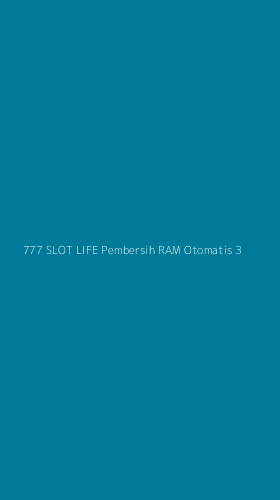 Tampilan Antarmuka Aplikasi 777 Slot Life Pembersih Ram Otomatis - 3