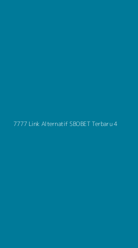 Tampilan Antarmuka Aplikasi 7777 Link Alternatif Sbobet Terbaru - 4