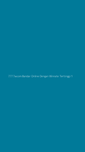 Tampilan Antarmuka Aplikasi 7777wcom Bandar Online Dengan Winrate Tertinggi - 1