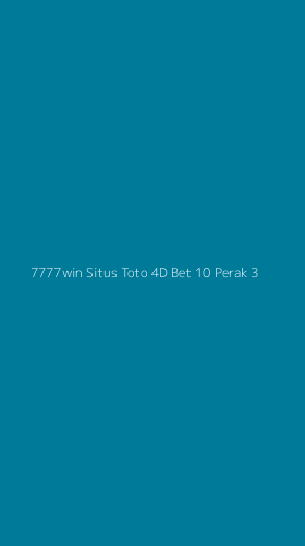 Tampilan Antarmuka Aplikasi 7777win Situs Toto 4d Bet 10 Perak - 3