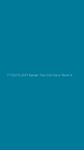 Tampilan Antarmuka Aplikasi 777slotlucky Bandar Toto Slot Gacor Resmi - 4