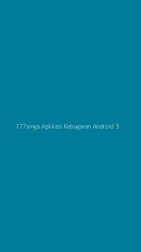 Tampilan Antarmuka Aplikasi 777singa Aplikasi Kebugaran Android - 3