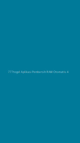 Tampilan Antarmuka Aplikasi 777togel Aplikasi Pembersih Ram Otomatis - 4