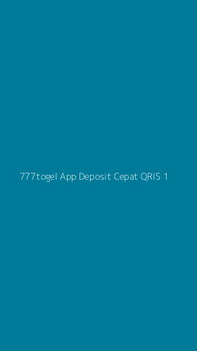 Tampilan Antarmuka Aplikasi 777togel App Deposit Cepat Qris - 1